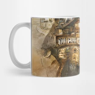 Steampunk city. Mug